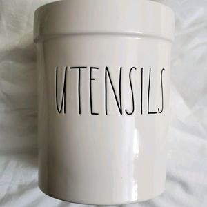 Rae Dunn 'Utensils' canister